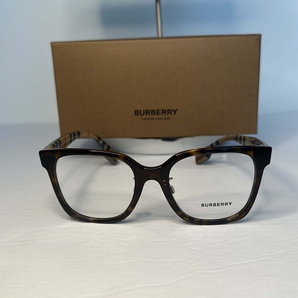 BURBERRY BE2347 EVELYN square Oversized Eyeglasses - Picture 3 of 14
